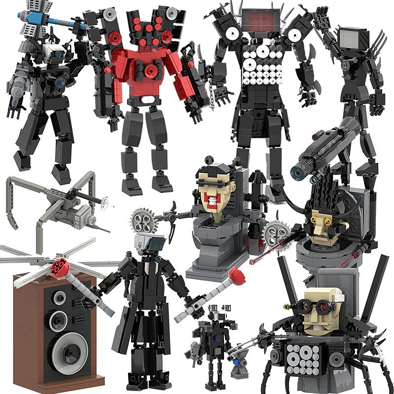 Φιγούρες δράσης Figurine / συμβατό ABS + PC Λεογκ Δημιουργικό Παιχνίδια αποσυμπίεσης Αλληλεπίδραση γονέα-παιδιού για το παιδί Παιχνίδια Δώρο 2025 - $44.99 –P2
