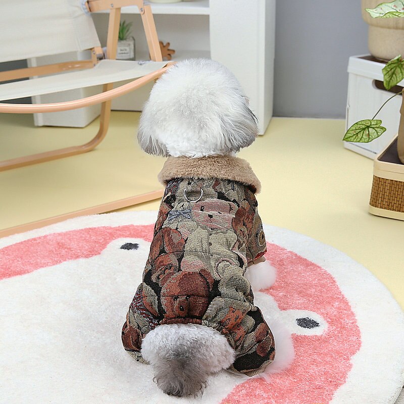 Dog Cat Coat Jacket Fashion Cute Winter Warm Soft Washable Comfortable Outdoor Sports Dog Clothing for Bichon Frise Poodle Pomeranian Baby Pet Papillon 2025 - $35.99 –P8