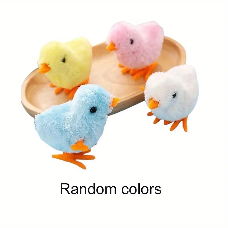 Interactive Wind-Up Plush Toy - Jumping Chick - Perfect Gift For Pets 2026 - $15.49 –P8