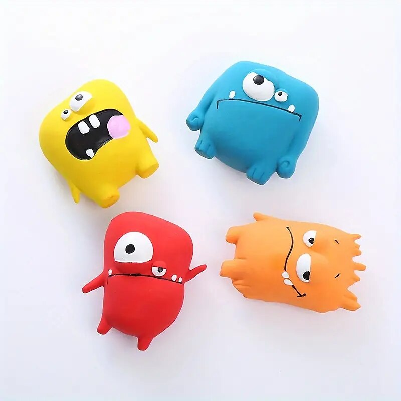 Brinquedos para roer Brinquedo interativo Squeak Toy com Durável Exercício para animais de estimação Brinquedo de dentição para Cachorros Gatos Interior Exterior Brinquedos Para Pet de 2025 por $22.99 –P6