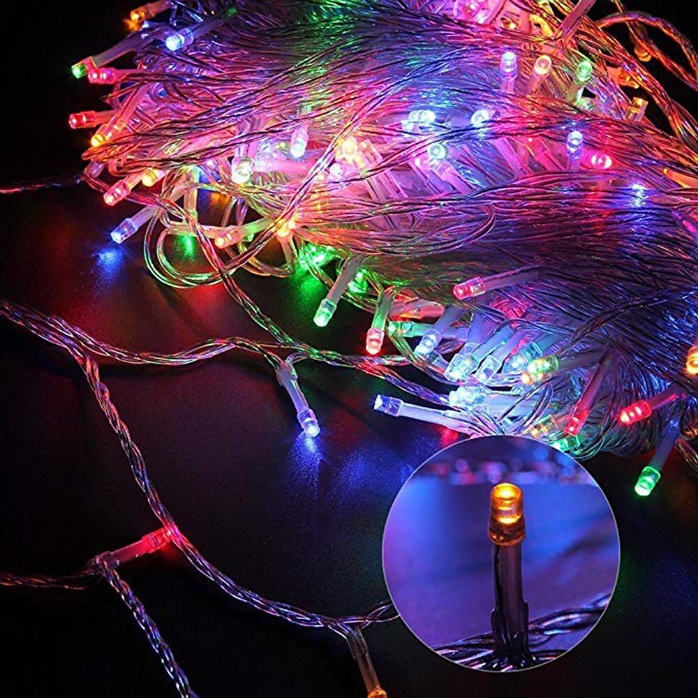 50M/100M Outdoor Waterproof Light String 8 Modes Iron Shell Waterproof Garden String Lights for Christmas Festivals & Parties 2025 - $74.99 –P5