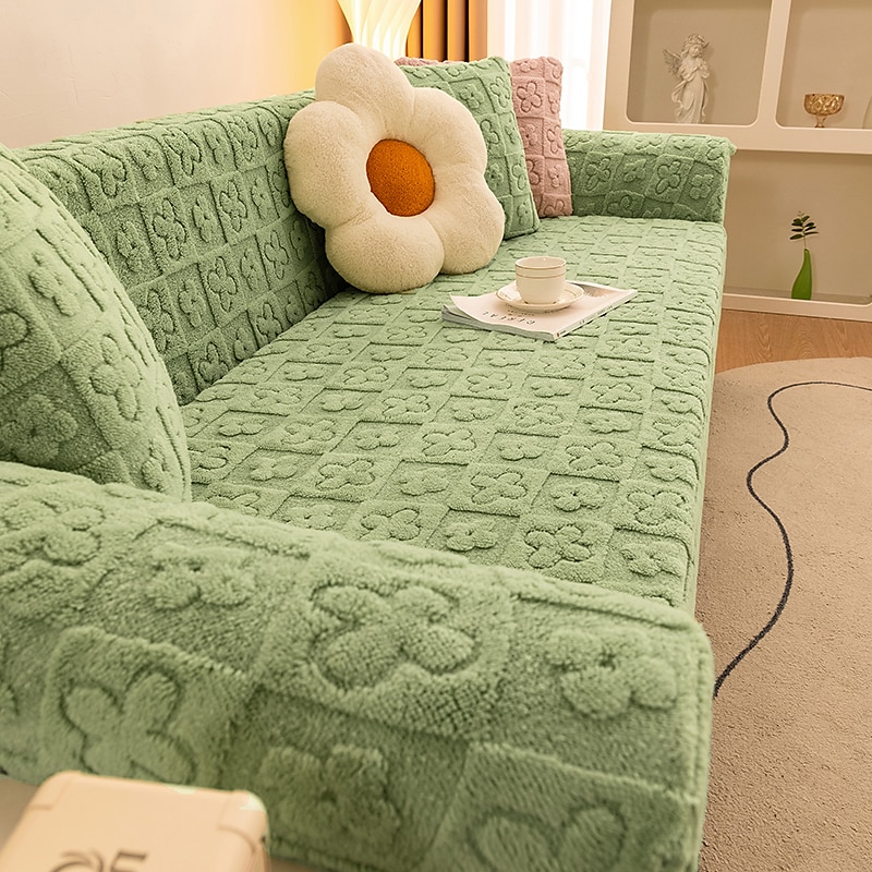 Elastic Jacquard Fabric Sofa Cover Stretch Couch Cover Sectional L Shape Sofa Slipcover Corner Case for Living Room 1/2/3/4 Seat 2025 - $41.99 –P8