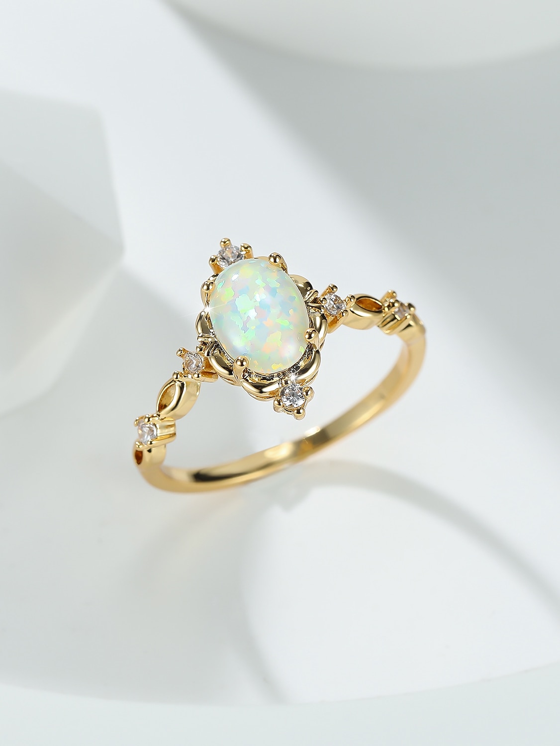Bague / Anneaux Mariage Le style rétro Dorée Alliage Joie Elégant Rétro Vintage Mode de 2025 ? $9.49 –P5