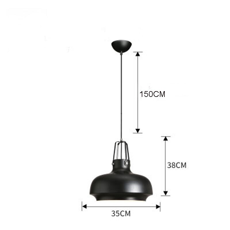 35 cm Pendant Lantern Design Pendant Light Metal Painted Finishes Modern 110-120V 220-240V 2026 - $399.99 –P4