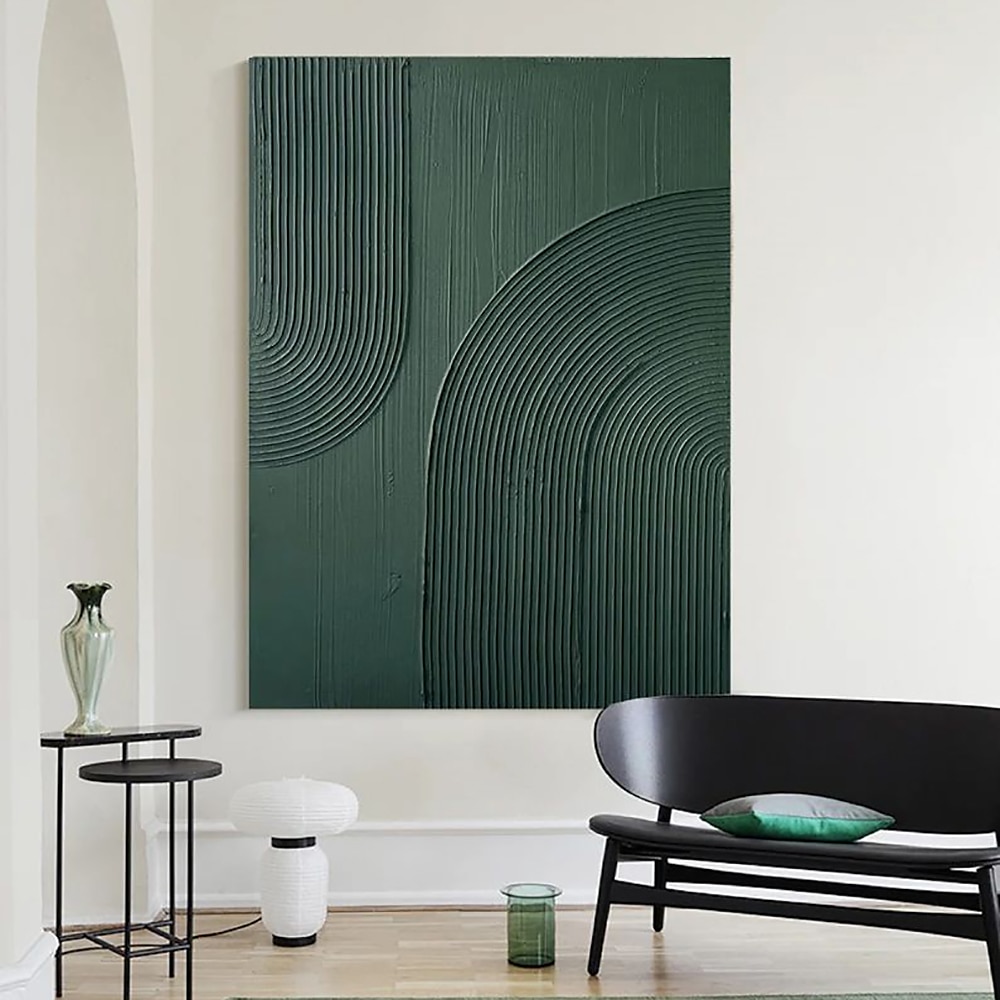 χειροποίητη ελαιογραφία καμβάς διακόσμηση τοίχου σκανδιναβικός μινιμαλισμός σύγχρονη πράσινη αφηρημένη υφή για διακόσμηση σπιτιού τυλιγμένη ζωγραφική χωρίς πλαίσιο 2026 - $105.99 –P2