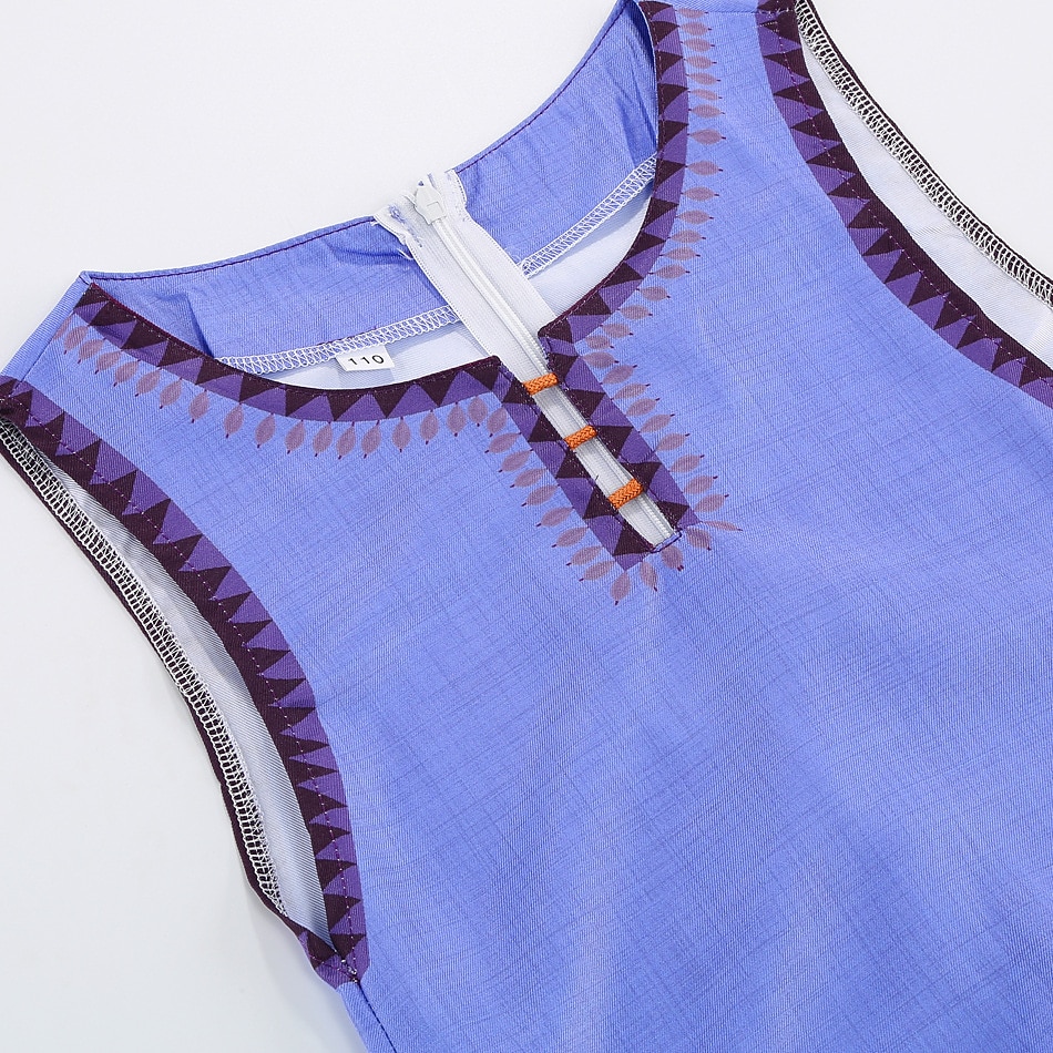 Принцесса Аша Платья Косплэй Kостюмы Инвентарь Симпатичные Стиль for Девочки Детские Карнавал День детей Новый год 2026 - $67.99 –P7