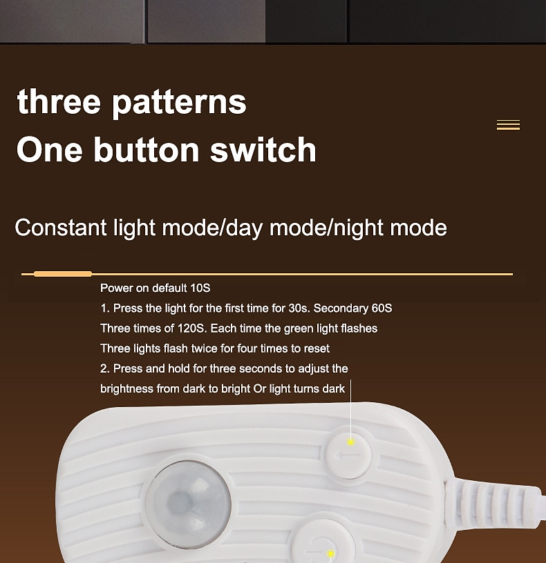 2M 240 LEDs Motion Sensor Flexible Light Strip Intelligent Sensing Neon Light Strip for Wardrobes, Wine Cabinets, Under Bed Lighting – Warm White, USB Powered 2025 - $20.99 –P9