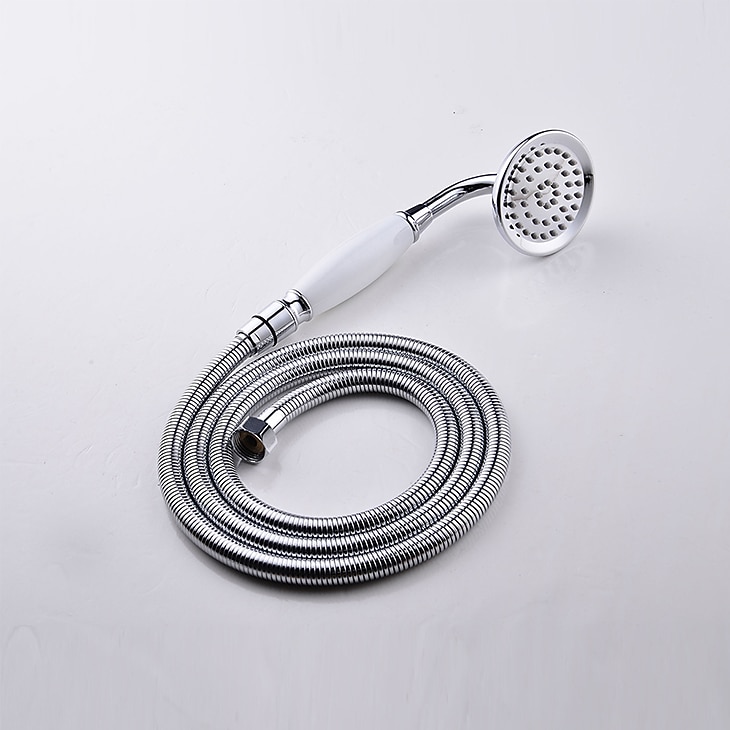 Badekarskran - Moderne Moderne galvanisert Romersk kar Keramisk Ventil Bath Shower Mixer Taps 2026 - $660.89 –P9