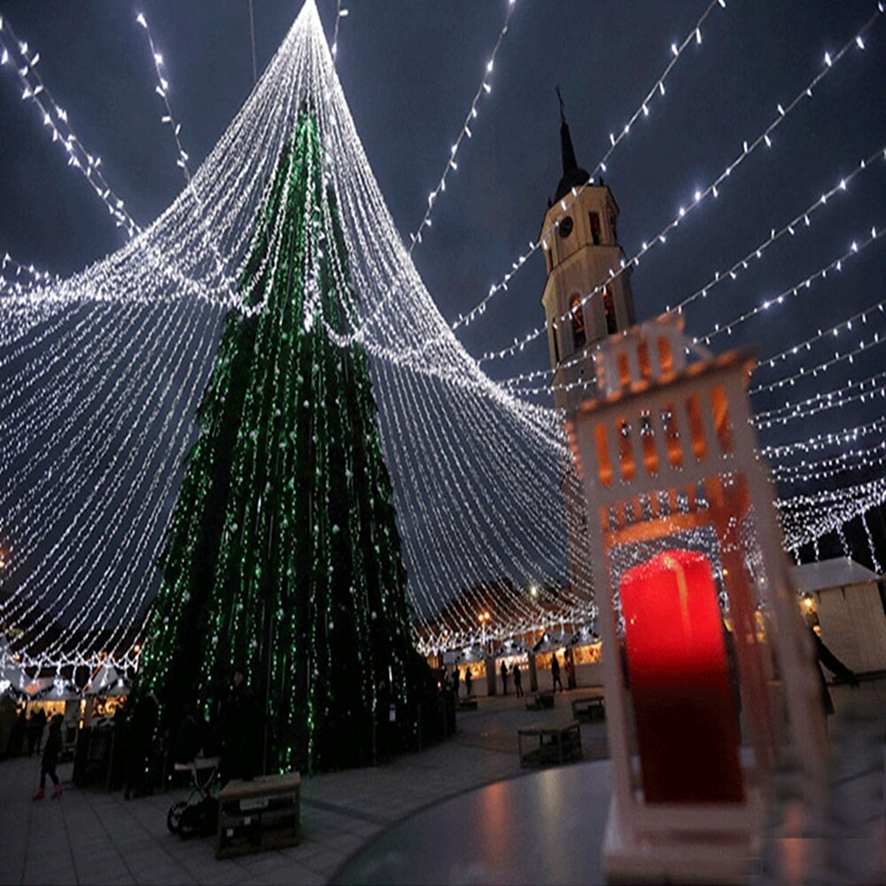 50M/100M Outdoor Waterproof Light String 8 Modes Iron Shell Waterproof Garden String Lights for Christmas Festivals & Parties 2025 - $74.99 –P7