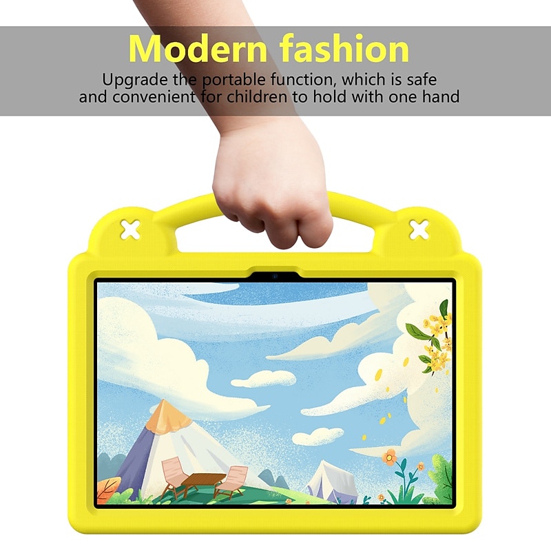 Tablet Case Cover For Samsung Galaxy Tab S9 11 inch S9 Plus 12.4" S8 S7 S6 A8 A7 A Ultra Plus FE Lite Handle with Adjustable Kickstand Shockproof 3D Cartoon Silicone 2025 - $24.99 –P8