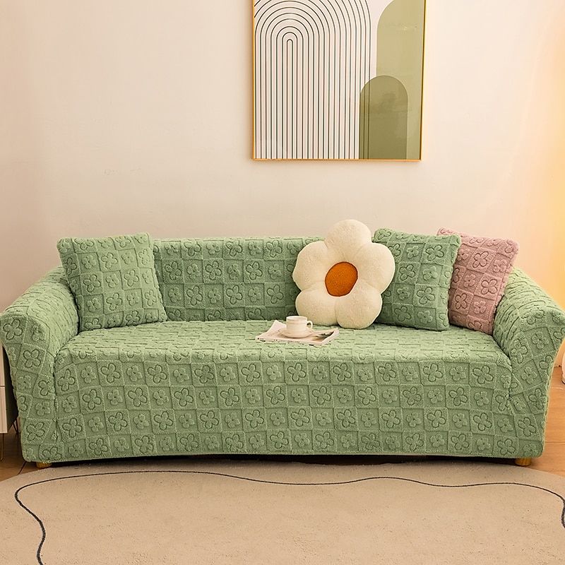Elastic Jacquard Fabric Sofa Cover Stretch Couch Cover Sectional L Shape Sofa Slipcover Corner Case for Living Room 1/2/3/4 Seat 2025 - $41.99 –P7