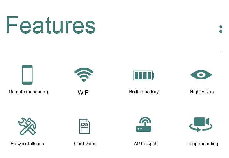 2025年 2023 新しい wk11 ミニカメラ wifi ナイトビジョン小型秘密カメラモーション起動 hd dvr ワイヤレスセキュリティカム  コレクション – $39.99 –P2