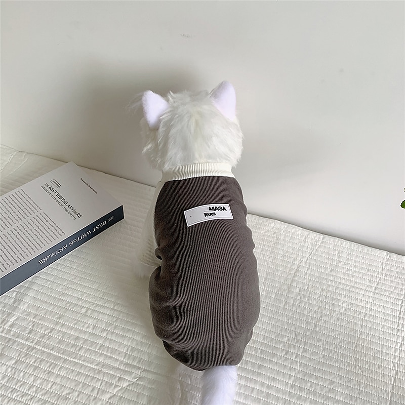 Hunder Katter Genser Mote søt stil Vinter Varm Myk Vaskbar Bekvem utendørs Sport Hundeklær for Bichon Frisé Puddel Pommeran ungt kjæledyr Sommerfugl 2025 - $35.99 –P15