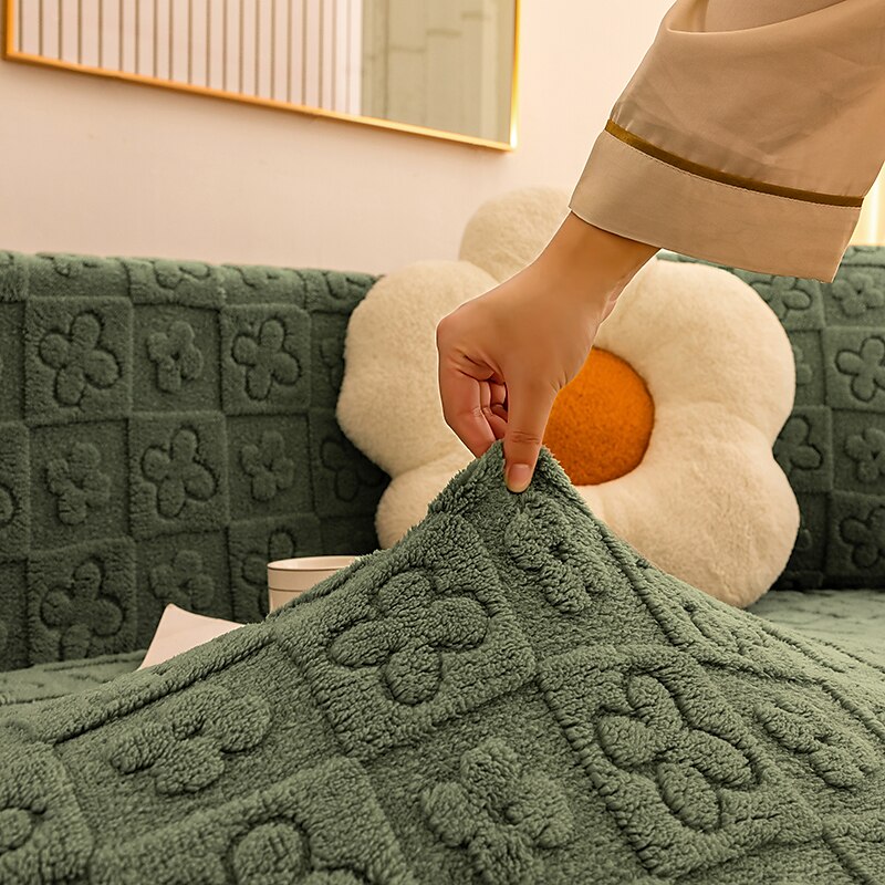 Elastic Jacquard Fabric Sofa Cover Stretch Couch Cover Sectional L Shape Sofa Slipcover Corner Case for Living Room 1/2/3/4 Seat 2025 - $41.99 –P16