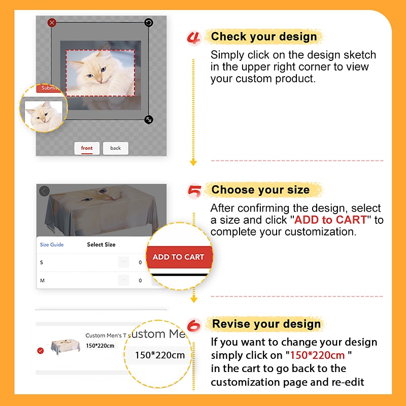 Toalha de Mesa Personalizada Cobertura Retangular de Mesa Para Decoração Interna Externa Tamanho Total Anti Sujeira e À Prova de Óleo de 2025 por $23.99 –P10