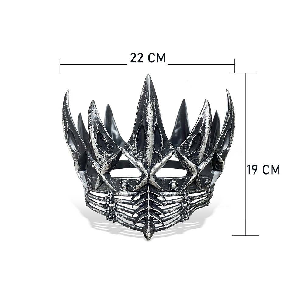 Rétro Vintage Punk & Gothique Médiéval Couronnes Princesse Reine Déguisement Homme Femmes Fantaisie Royal Halloween Mascarade Carnaval Halloween Mascarade Adulte Tiare de 2025 ? $17.49 –P1