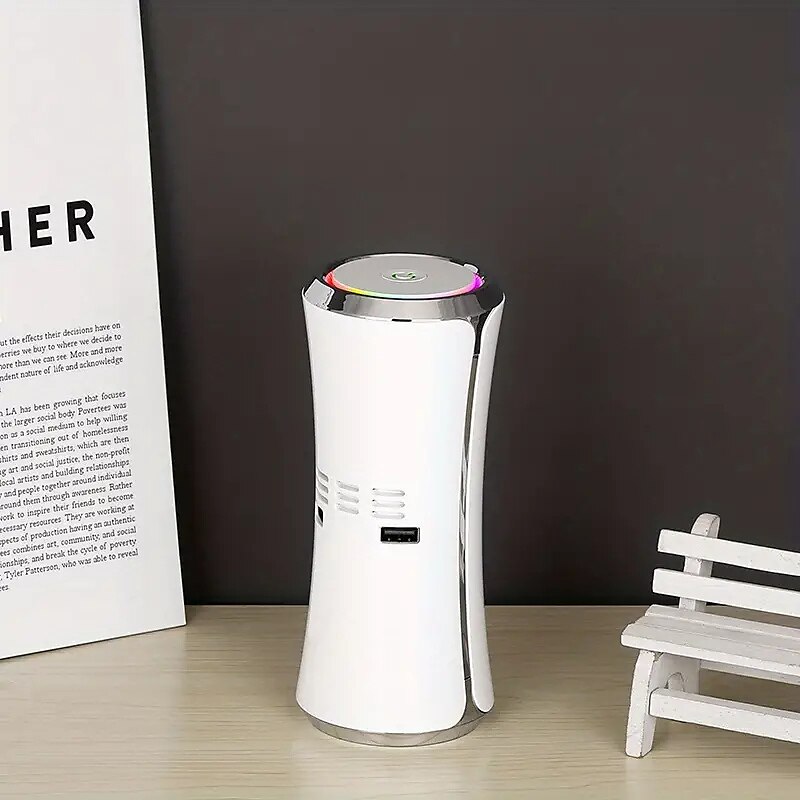 Car Negative Ion Air Purifier Air Deodorizer Small Office Home Odor Removal Deodorant Machine Negative Ion Purifier Car Air Fresheners 2025 - $24.99 –P6