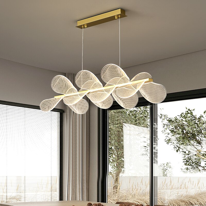 Ceiling Chandelier Lamp, LED Modern Chandelier Lamp, Living Room Chandelier Modern Simple Light Atmosphere Household Butterfly Dining Lamp Pendant Lamp Network,Modern LED Chandelier 2025 - $549.99 –P9