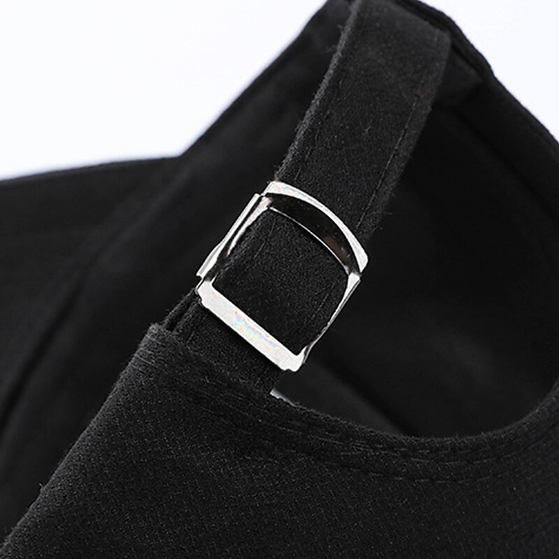 Unisex Kšiltovka Sluneční klobouk Černá Tmavě námořnická Polyester Móda Na běžné nošení Minimalismus Venkovní Dovolená Bez vzoru Nastavitelná Proti sluci Módní 2025 - $8.49 –P12