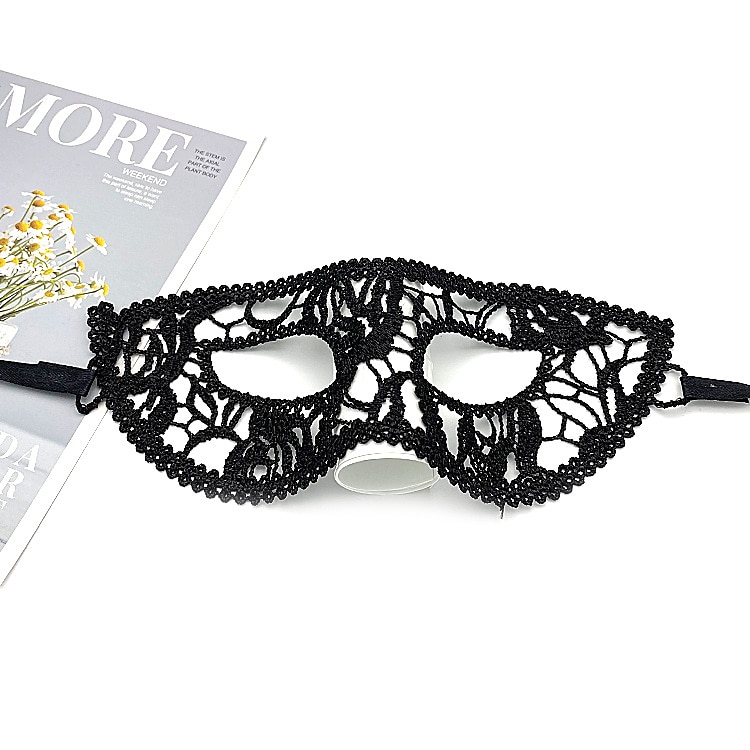 10 stk blondermaske for voksen fest halvansiktsmasket ball kvinners halloween rekvisitter svart morsom øyemaske 2025 - $19.49 –P11