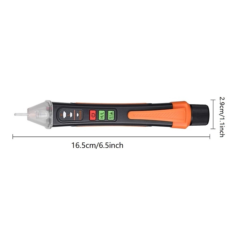 Non Contact Voltage Tester Pen Electrical Tools Electrical Tester AC 12-1000V/48V-1000V LED Flashlight Buzzer Alarm for Live/Null Wire Tester Judgment Wire Breakpoint Finder 2025 - $15.99 –P9