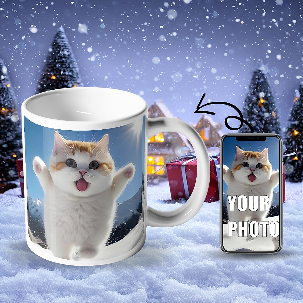 Personalized Photo Gift Mug  Custom Wedding Gift for Couple Wedding Gift Coffee Mugs Cup Custom Ceramic Mug Customizable Mug 11oz 2025 - $13.99 –P6