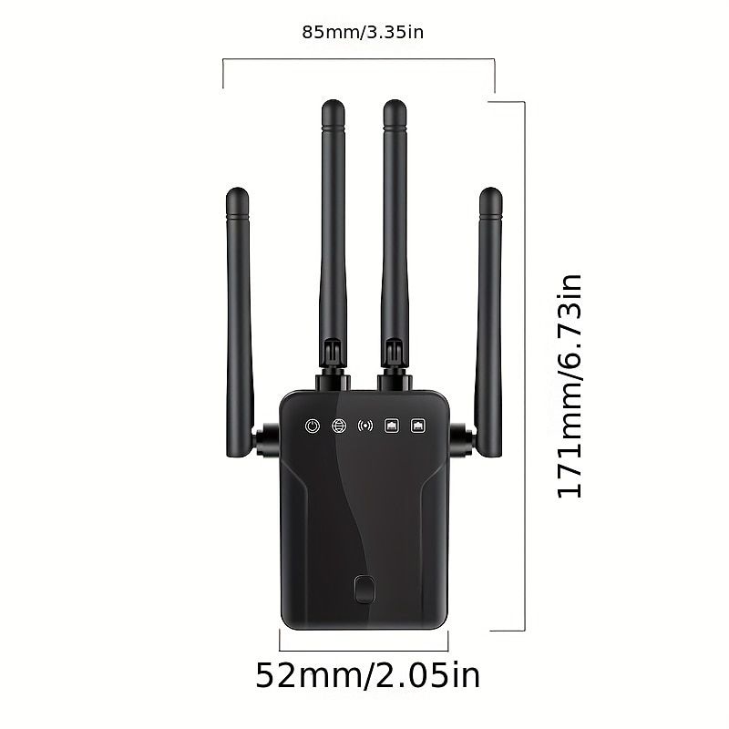 2023 новейший удлинитель Wi-Fi 2,4G, усилитель сигнала Wi-Fi площадью до 9800 кв. футов и 50 устройств, расширители диапазона Wi-Fi, усилитель сигнала для дома, усилитель сигнала беспроводного Интернета с портом Ethernet, повторитель Wi-Fi 2025 - $27.99 –P7