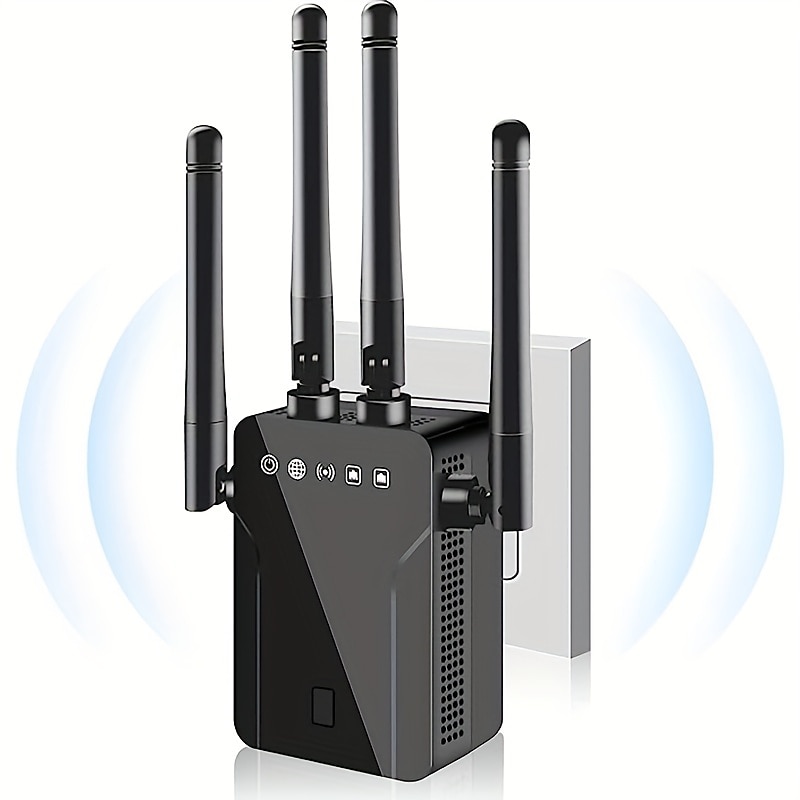 2023 новейший удлинитель Wi-Fi 2,4G, усилитель сигнала Wi-Fi площадью до 9800 кв. футов и 50 устройств, расширители диапазона Wi-Fi, усилитель сигнала для дома, усилитель сигнала беспроводного Интернета с портом Ethernet, повторитель Wi-Fi 2025 - $27.99 –P1