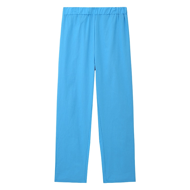 Per donna Streetwear Camicia Set da due pezzi Set di Pantaloni Manica Lunga Girocollo Tinta unica Casuale Weekend Rosa Blu Viola Vestibilità regolare del 2025 a $41.99 –P3