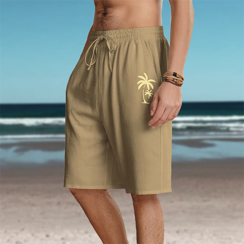 Homens Coqueiro Calção Shorts de verão Shorts de praia Cintura Média Havaiana Casual Ao ar livre Feriado Para Noite Com Cordão Cintura elástica Imprimir Designer Roupa de 2025 por $23.99 –P4