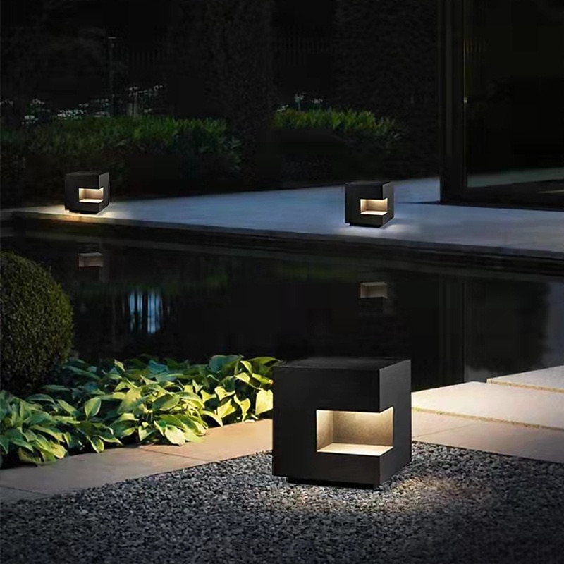 Outdoor Decoration Lights, Door Post Lamp, Garden, Fence, Pillar, Villa, Courtyard, Driveway, Lawn Lamps, Landscape, Stigma, Column, Decorative Lights 2026 - $243.59 –P2