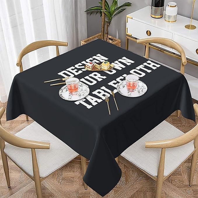 Anpassad kvadratisk duk Anpassad Fotodesign Duk Personligt Middagsdukar Personlig Gåva på Alla Hjärtans Dag Anpassad 2025 - $12.99 –P1