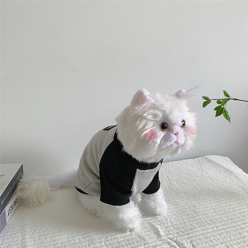 Hunder Katter Genser Mote søt stil Vinter Varm Myk Vaskbar Bekvem utendørs Sport Hundeklær for Bichon Frisé Puddel Pommeran ungt kjæledyr Sommerfugl 2025 - $35.99 –P10