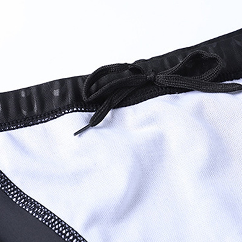 Homens Bermuda de Surf Shorts de Natação Calção Justo de Natação Diário Praia Respirável Secagem Rápida Com Cordão Cintura elástica Forro Bloco de cor Curto Desporto Casual Roupas Esportivas Preto de 2025 por $7.99 –P5