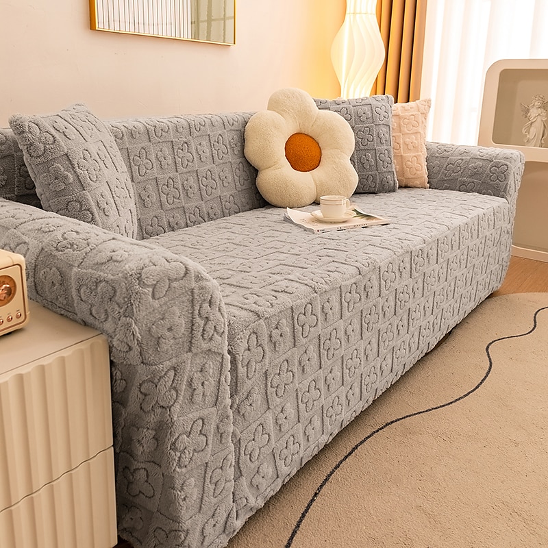 Elastic Jacquard Fabric Sofa Cover Stretch Couch Cover Sectional L Shape Sofa Slipcover Corner Case for Living Room 1/2/3/4 Seat 2025 - $41.99 –P17