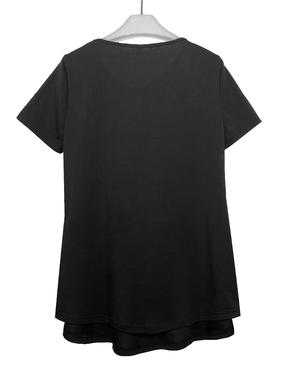 Ing Csipke ing Blúz Fehér csipke ing Női Fekete Fehér Arcpír rózsaszín Tömör szín Csipke Utca Napi Divat Kerek S 2025 - $21.99 –P9