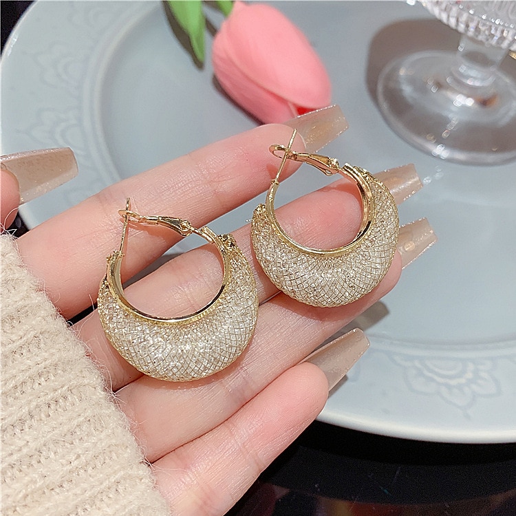 Damen Ohrstecker Tropfen-Ohrringe Kreolen Retro Tropfen Elegant Vintage Stilvoll Einfach Luxus Ohrringe Schmuck Gold Für Party Strasse Täglich Festtage Festival 1 Paar 2025 - $10.99 –P3