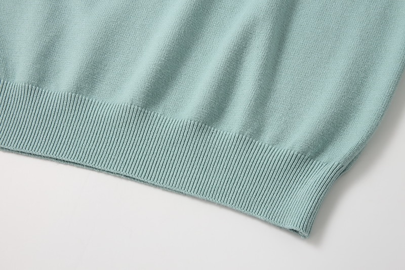 Dame Pullover genser Stilfull Fritid Myk Helfarge Riflet Rullekrage Overstørrelse Langermet Vanlige topper Strikke utendørs Valentinsdag Daglig Svart Grønn Høst Vinter 2025 - $10.99 –P5