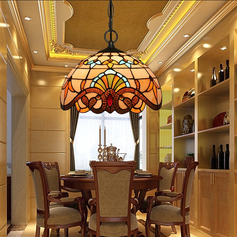 Lampadario in stile lampadario lampada a sospensione bar lampada da ponte barocca creativa lampada a sospensione del 2025 a $168.99 –P2