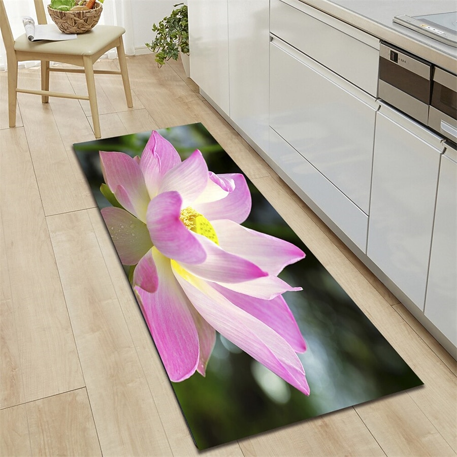 Tapis floral végétal tapis de cuisine tapis de sol antidérapant résistant à l'huile tapis de salon tapis intérieur extérieur tapis de chambre décor de salle de bain tapis d'entrée tapis de porte de 2026 ? $16.49 –P9