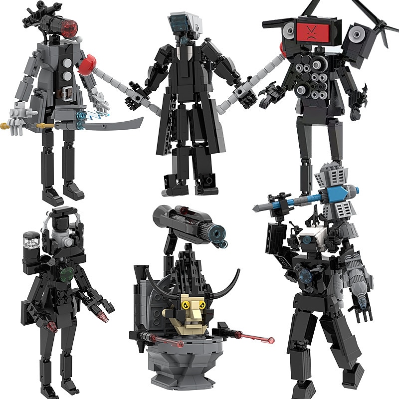 Φιγούρες δράσης Figurine / συμβατό ABS + PC Λεογκ Δημιουργικό Παιχνίδια αποσυμπίεσης Αλληλεπίδραση γονέα-παιδιού για το παιδί Παιχνίδια Δώρο 2025 - $44.99 –P3