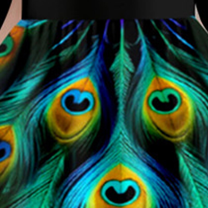 Girls' 3D Feathers Ruffle Dress Long Sleeve 3D Print Fall Winter Sports & Outdoor Daily Holiday Cute Casual Beautiful Kids 3-12 Years Casual Dress A Line Dress Above Knee Polyester Regular Fit 2026 - $15.99 –P7