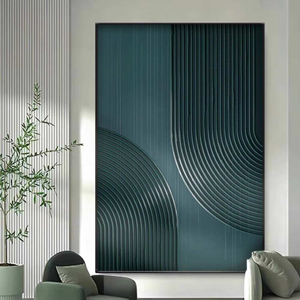 χειροποίητη ελαιογραφία καμβάς διακόσμηση τοίχου σκανδιναβικός μινιμαλισμός σύγχρονη πράσινη αφηρημένη υφή για διακόσμηση σπιτιού τυλιγμένη ζωγραφική χωρίς πλαίσιο 2026 - $105.99 –P6