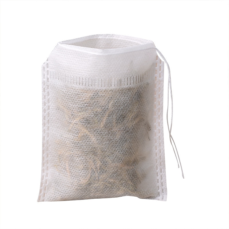 100pcs Disposable Tea Bags Non-Woven, Transparent, And Perfect For Spices! for Hotels,Restaurant, Bulk Kitchenware&Tableware 2025 - $8.99 –P5