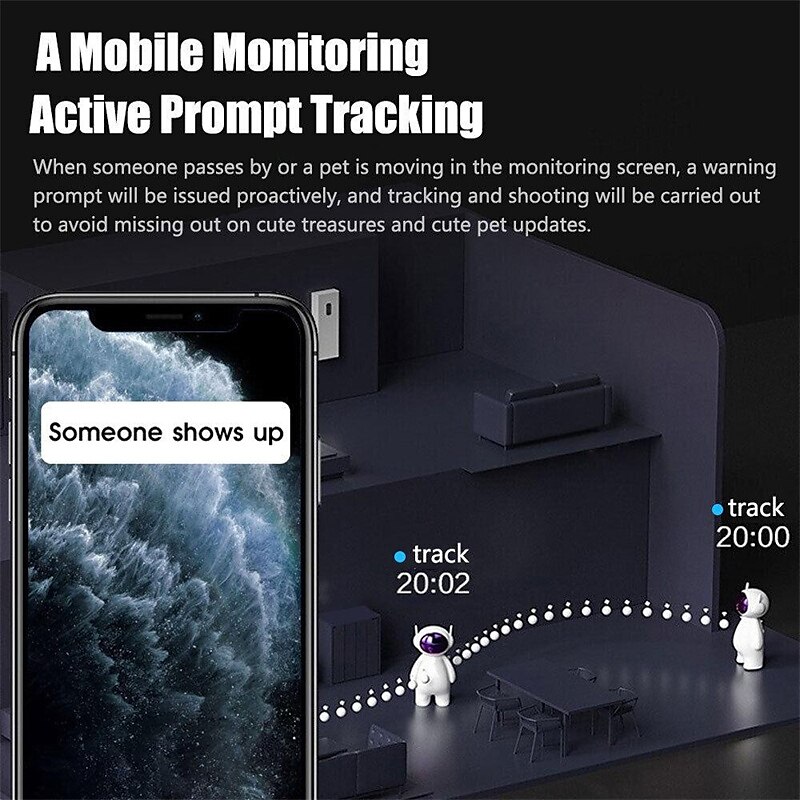 Wireless Wifi Camera Mini Surveillance Full HD 1080P IP Security Baby Monitor Night Vision Outdoor Smart Home Camera Recorder PIR Motion Detection 2025 - $55.99 –P8