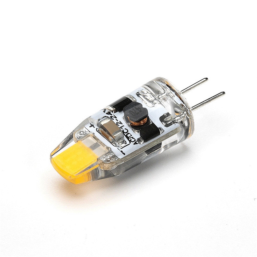 10 pz dimmerabile g4 ha condotto la lampada lampada di cristallo di zaffiro 2 w 3 w ac/dc12-24 v led cob lampadario led sorgente di luce lampadina in silicone illuminazione domestica del 2025 a $35.99 –P1