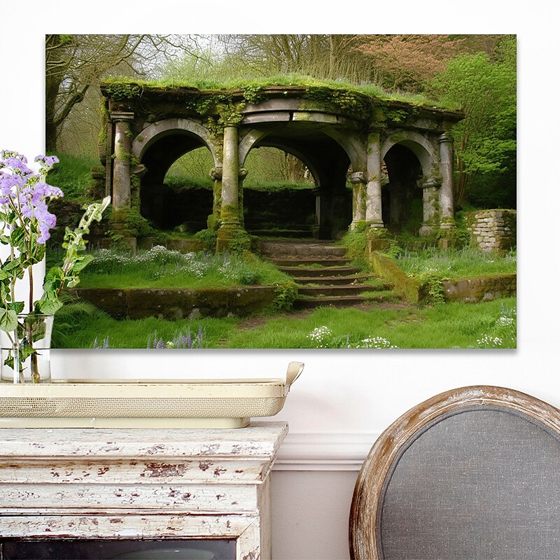 Toile d'art mural de paysage, imprimés et affiches de grotte d'arbre merveilleux, peinture en tissu décoratif pour salon, images sans cadre de 2025 ? $17.49 –P1