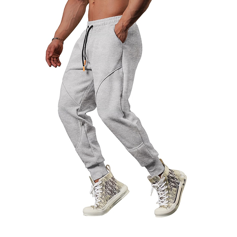 Per uomo Pantaloni in pile Jogging Pantaloni da pista Esterno Athleisure Giornaliero Sport Asciugatura rapida Morbido Comodo A cordoncino Vita elastica Liscio Lunghezza intera Di tendenza Informale del 2025 a $21.99 –P4