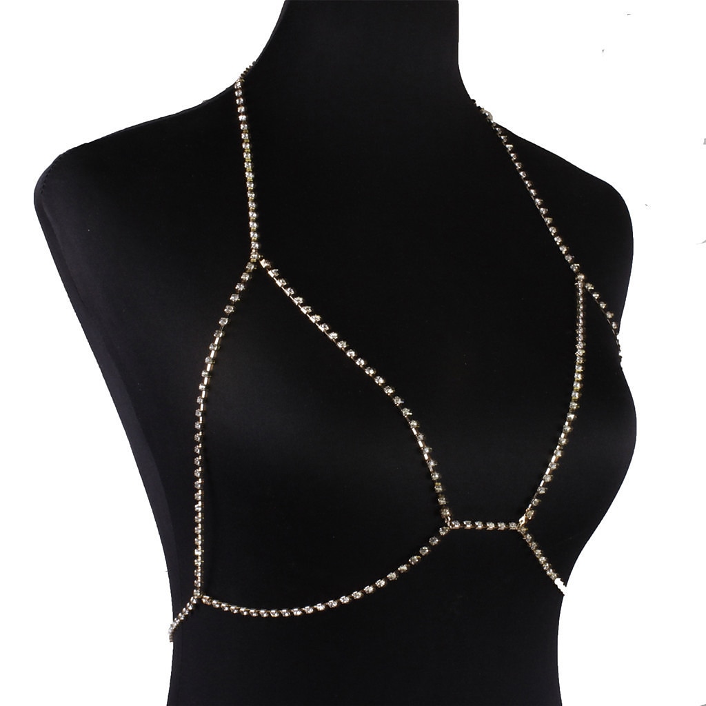 Colier Choker Corp lanț / burtă lanț Lanțișor de Corp  Elegant și luxos Sclipici Sexy Aliaj Pentru Disc Cosplay Carnaval Pentru femei Costum de bijuterii Bijuterii de moda 2026 - $14.99 –P8