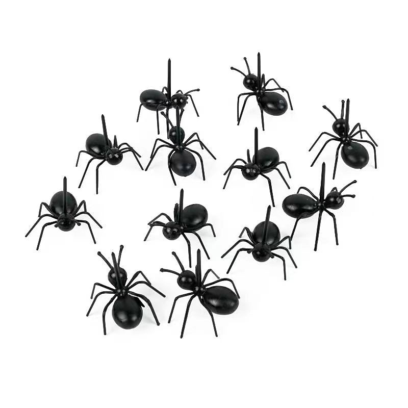 12 pz formiche cibo raccoglitori di frutta decorazione forchette a forma di formica spuntino torta dessert stoviglie per la cucina di casa cena di festa raccoglitore di frutta per ristoranti/bar del 2025 a $8.99 –P6